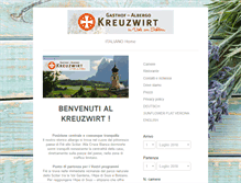 Tablet Screenshot of kreuzwirtvoels.com